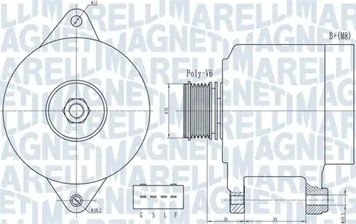 генератор MAGNETI MARELLI 063732013010