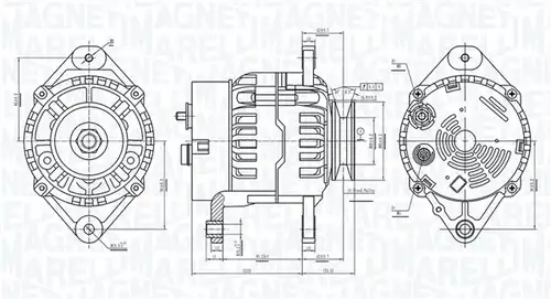 генератор MAGNETI MARELLI 063734085010