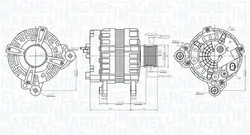 генератор MAGNETI MARELLI 063736193010