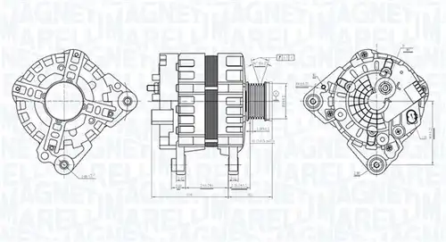 генератор MAGNETI MARELLI 063736232010