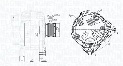 генератор MAGNETI MARELLI 063736234010