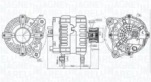 генератор MAGNETI MARELLI 063736381010