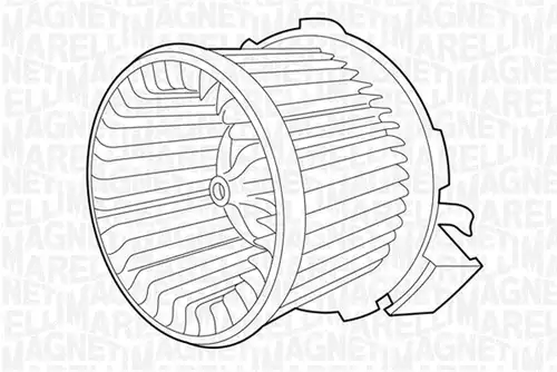 вентилатор вътрешно пространство MAGNETI MARELLI 069401318010