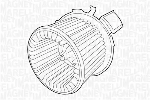 вентилатор вътрешно пространство MAGNETI MARELLI 069401321010