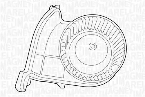 вентилатор вътрешно пространство MAGNETI MARELLI 069401326010