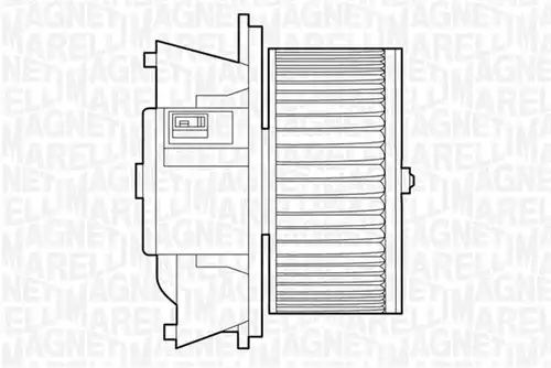 вентилатор вътрешно пространство MAGNETI MARELLI 069412503010