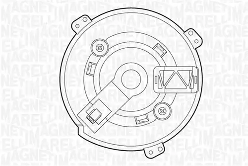 вентилатор вътрешно пространство MAGNETI MARELLI 069412520010