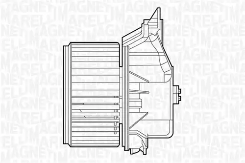 вентилатор вътрешно пространство MAGNETI MARELLI 069412528010