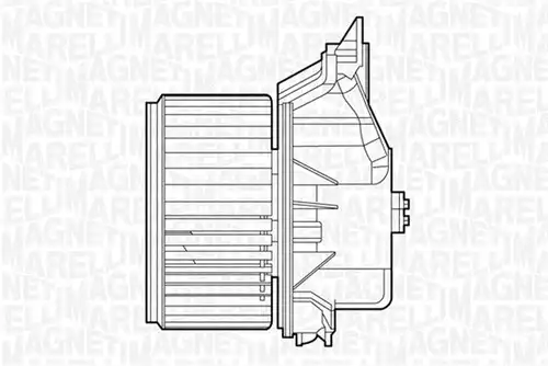 вентилатор вътрешно пространство MAGNETI MARELLI 069412529010