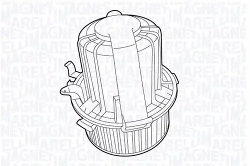 вентилатор вътрешно пространство MAGNETI MARELLI 069412710010