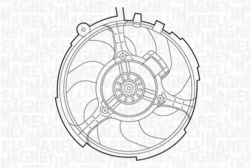 вентилатор, охлаждане на двигателя MAGNETI MARELLI 069422030010