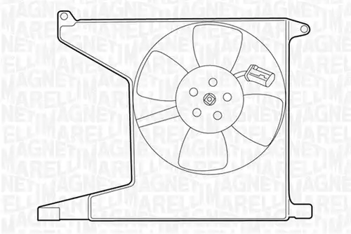 вентилатор, охлаждане на двигателя MAGNETI MARELLI 069422208010