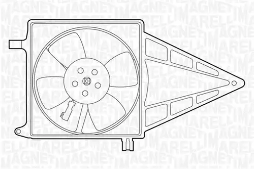 вентилатор, охлаждане на двигателя MAGNETI MARELLI 069422211010