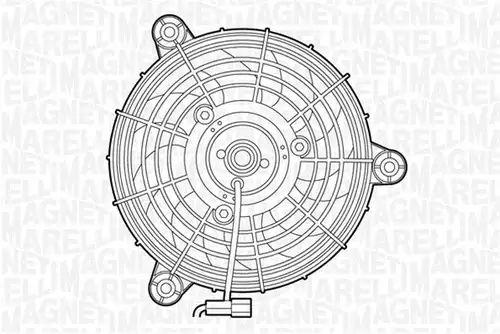 вентилатор, охлаждане на двигателя MAGNETI MARELLI 069422295010