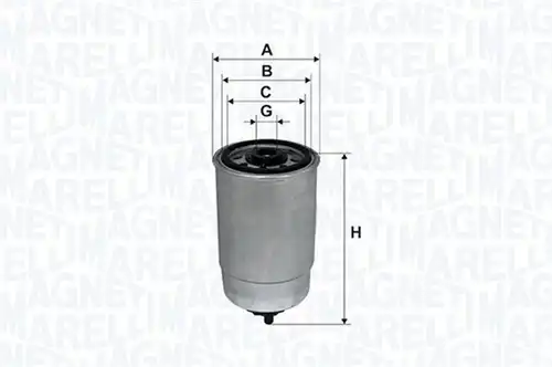 горивен филтър MAGNETI MARELLI 152071758006