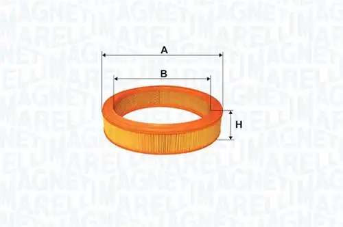 въздушен филтър MAGNETI MARELLI 152071760819