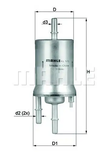 горивен филтър MAGNETI MARELLI 154703644570