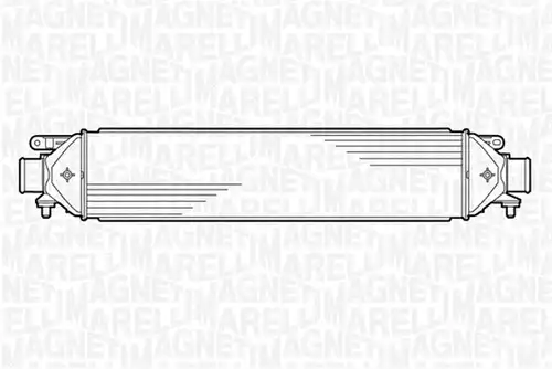 интеркулер (охладител за въздуха на турбината) MAGNETI MARELLI 351319201470
