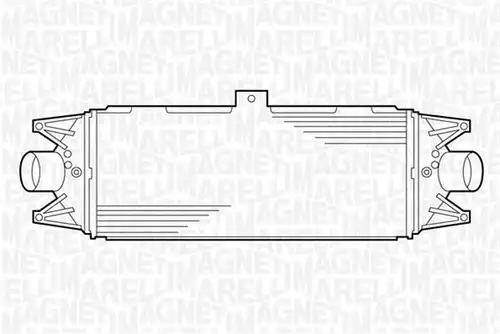 интеркулер (охладител за въздуха на турбината) MAGNETI MARELLI 351319201550