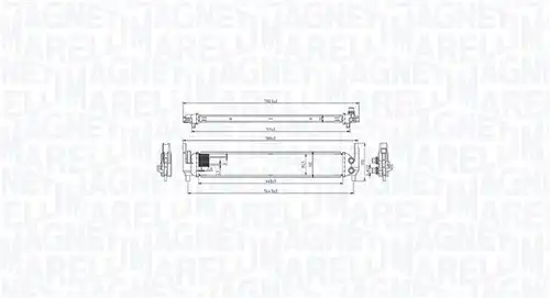 интеркулер (охладител за въздуха на турбината) MAGNETI MARELLI 351319206060