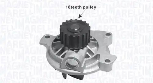 водна помпа, охлаждане на двигателя MAGNETI MARELLI 352316171172