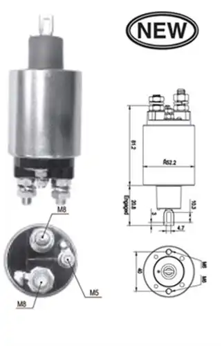 магнитен превключвател, стартер MAGNETI MARELLI 940113050539