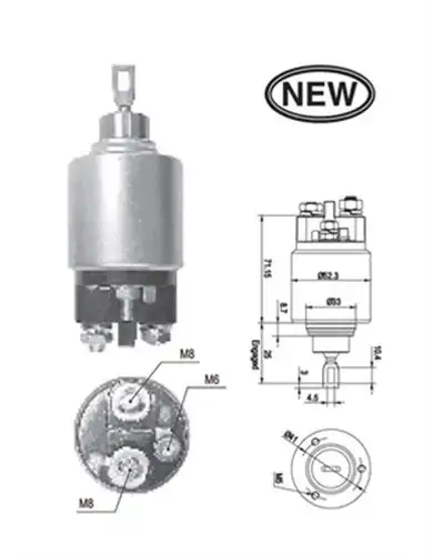 магнитен превключвател, стартер MAGNETI MARELLI 940113050543