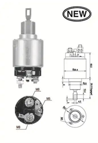 магнитен превключвател, стартер MAGNETI MARELLI 940113050563