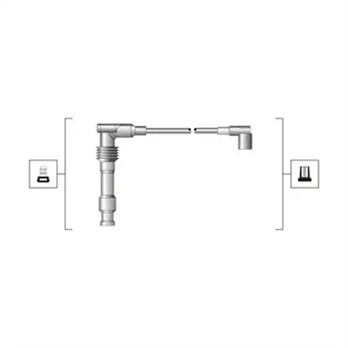 комплект запалителеи кабели MAGNETI MARELLI 941319170015