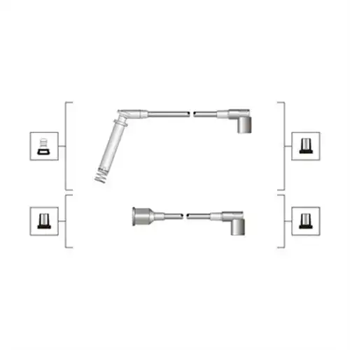 комплект запалителеи кабели MAGNETI MARELLI 941319170045