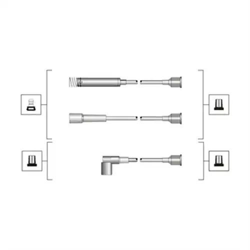 комплект запалителеи кабели MAGNETI MARELLI 941319170047