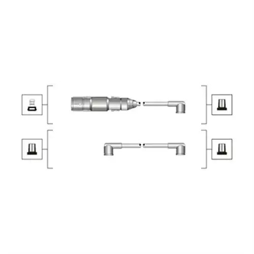 комплект запалителеи кабели MAGNETI MARELLI 941319170071