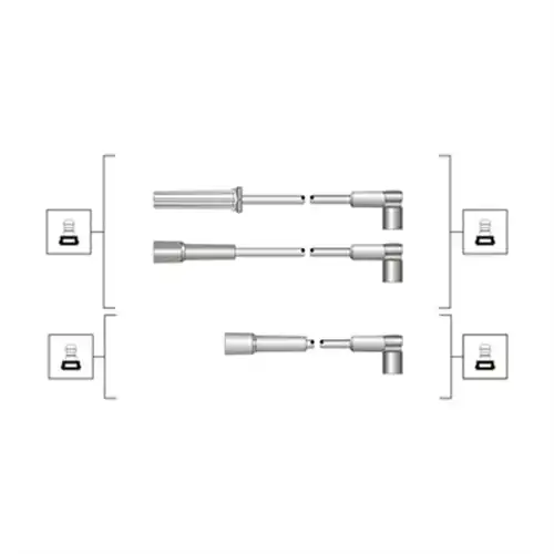 комплект запалителеи кабели MAGNETI MARELLI 941319170075