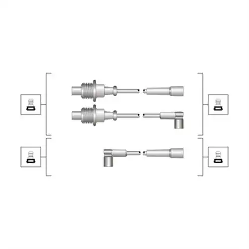 комплект запалителеи кабели MAGNETI MARELLI 941319170118