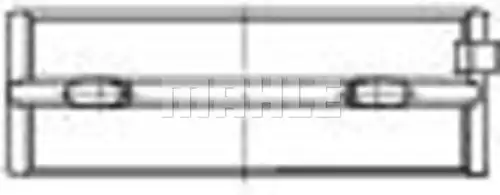 лагер на коляновия вал MAHLE 001 HL 21929 000