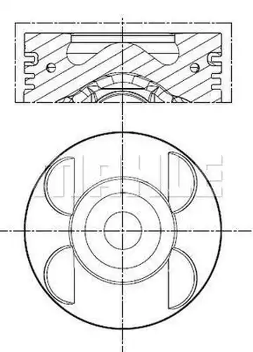 бутало MAHLE 001 PI 00105 000