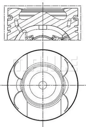 бутало MAHLE 001 PI 00133 000