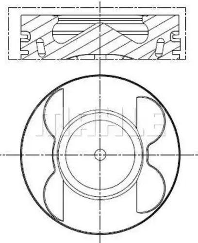 бутало MAHLE 001 PI 00190 000