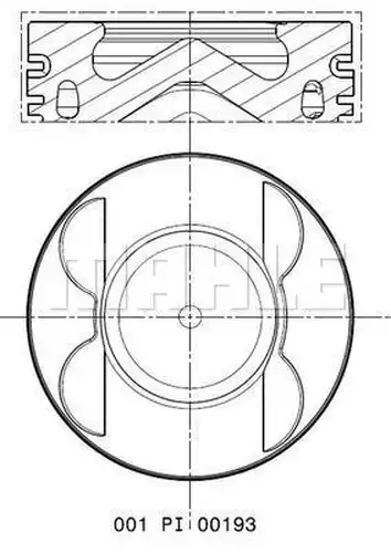 бутало MAHLE 001 PI 00193 001