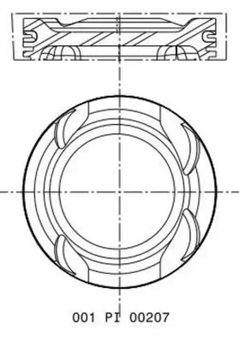 бутало MAHLE 001 PI 00207 000