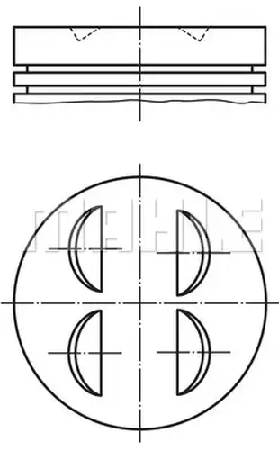 бутало MAHLE 002 68 00