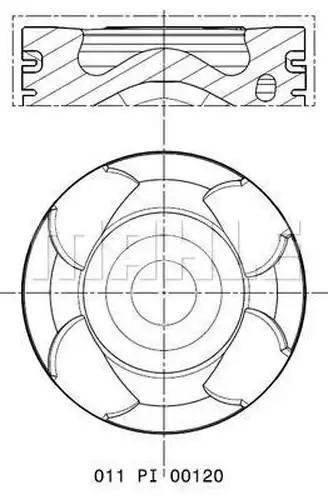 бутало MAHLE 011 PI 00120 000