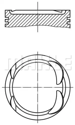 бутало MAHLE 021 PI 00117 000