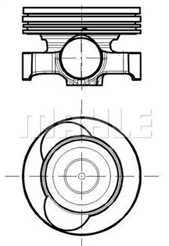 бутало MAHLE 021 PI 00118 100