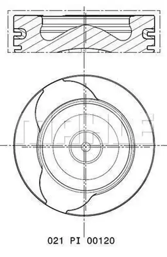 бутало MAHLE 021 PI 00120 000