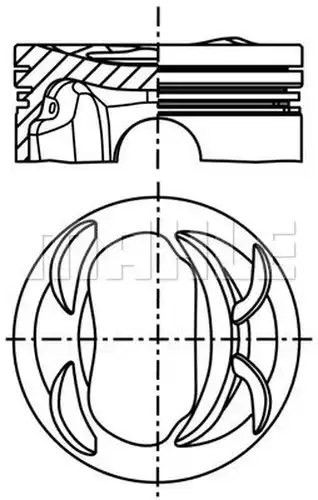 бутало MAHLE 028 PI 00131 000