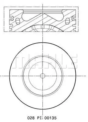 бутало MAHLE 028 PI 00135 000