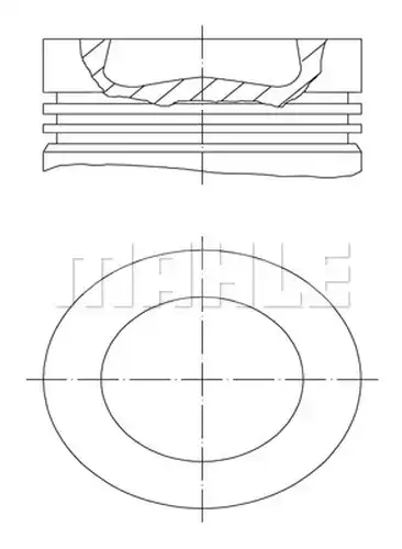 бутало MAHLE 028 PI 00155 000