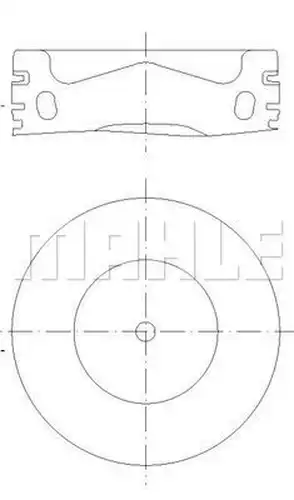 бутало MAHLE 028 PI 00158 002