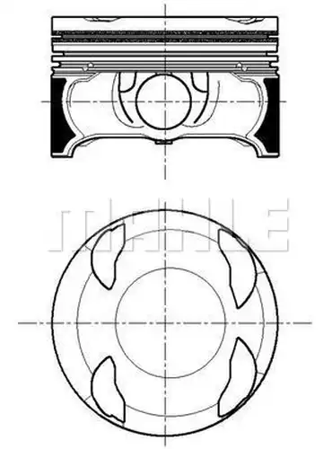 бутало MAHLE 028 PI 00167 000